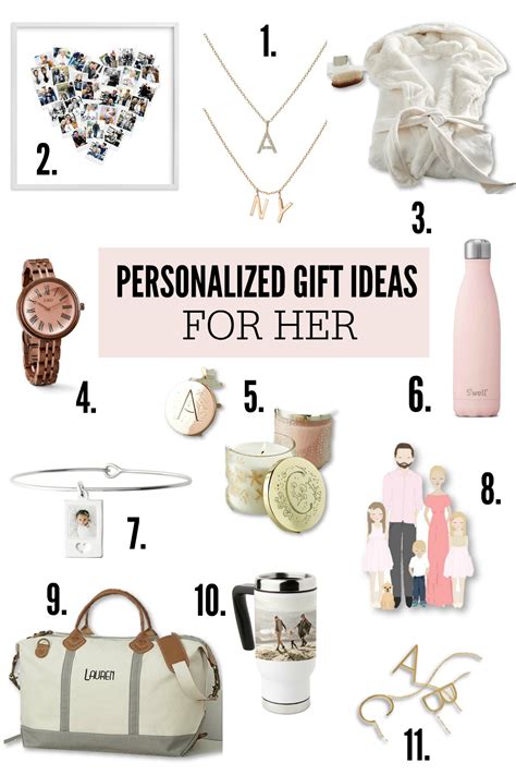 Personalised Gifts For Her 